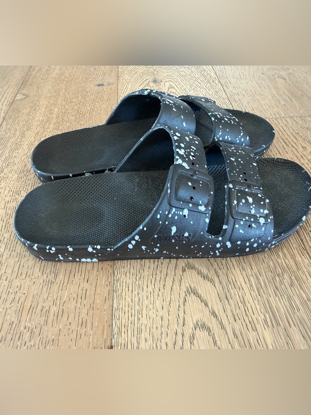 Freedom Moses slide sandals Black size 37/38